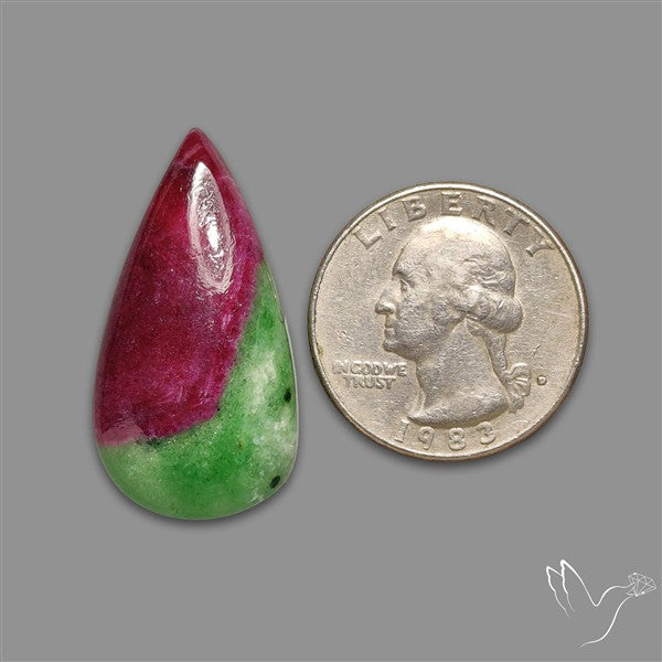 Ruby In Zoisite Cabochon