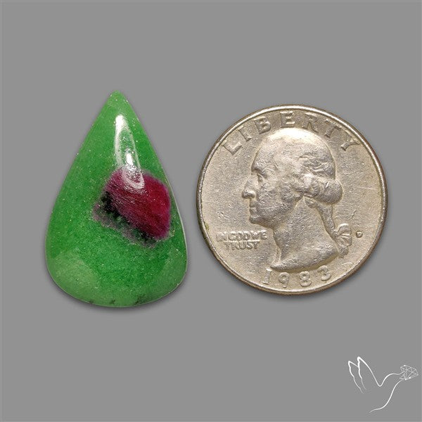 Ruby In Zoisite Cabochon