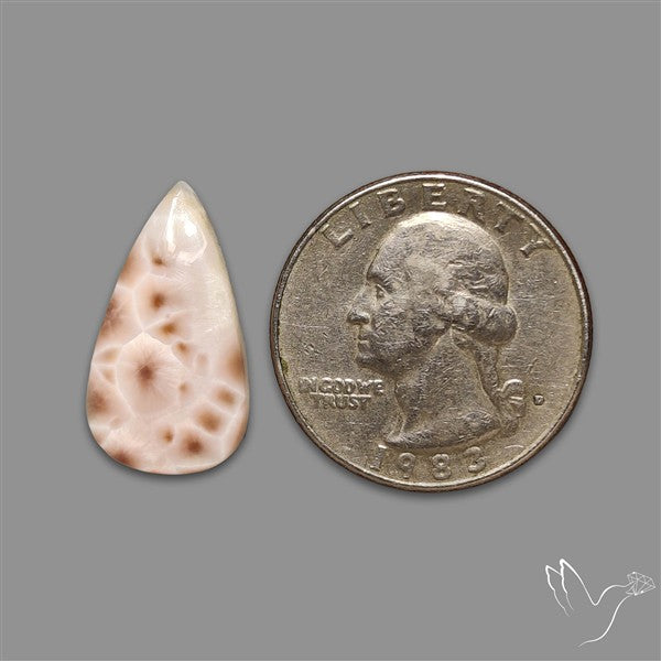 Pink Indonesian Natrolite Cabochon