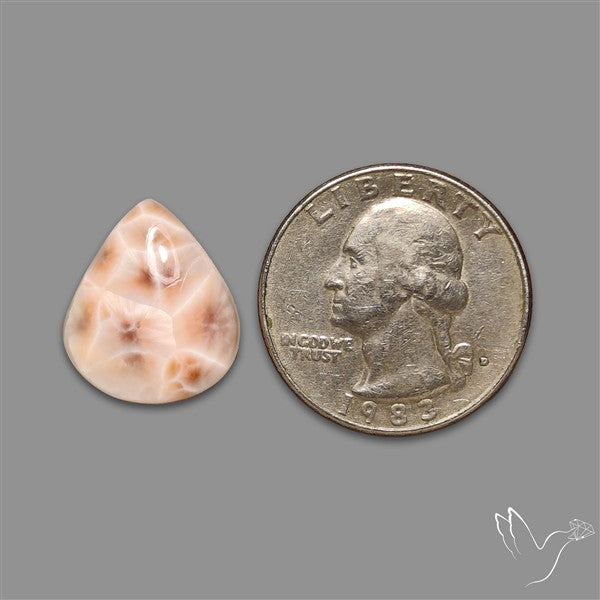 Pink Indonesian Natrolite Cabochon
