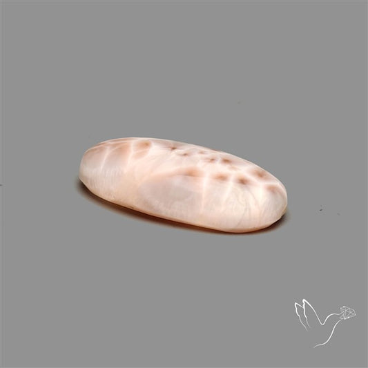 Pink Indonesian Natrolite Cabochon