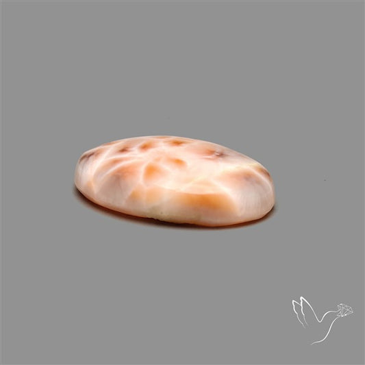 Pink Indonesian Natrolite Cabochon