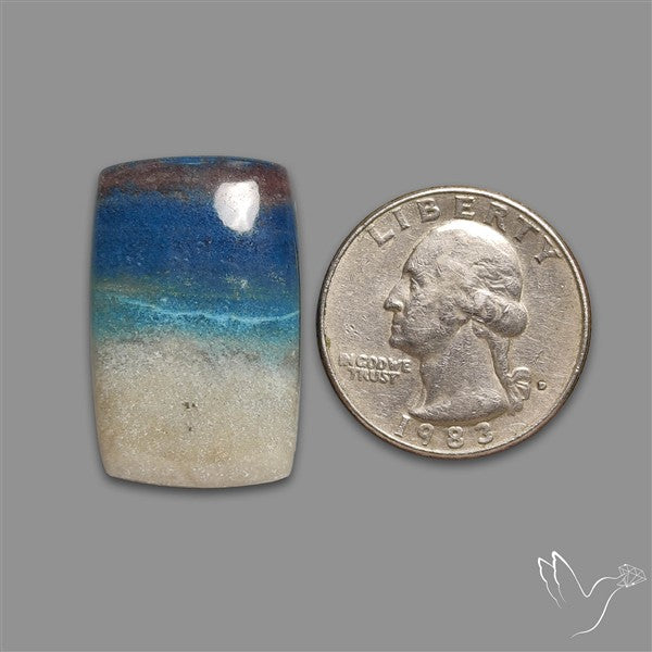 Trolleite Quartz Cabochon