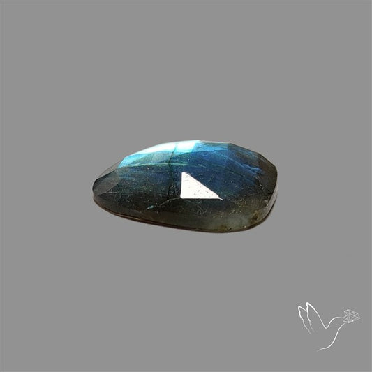 Rose Cut Blue Labradorite