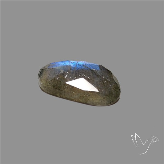 Rose Cut Blue Labradorite