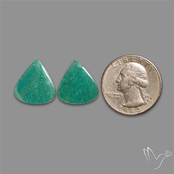 Peruvian Amazonite Pair