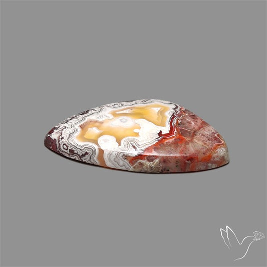 Laguna Lace Agate Cabochon