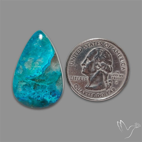 Bisbee Shattuckite Cabochon