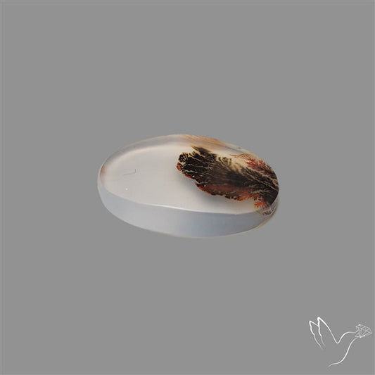 Scenic Agate Cabochon