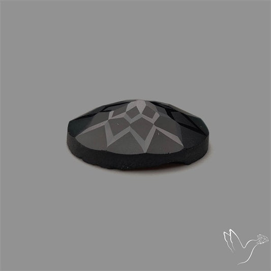 Black Spinel Precision Cut Handcarved