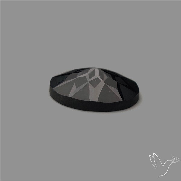 Black Spinel Precision Cut Handcarved