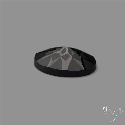 Black Spinel Precision Cut Handcarved