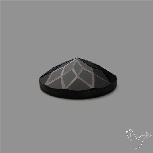 Black Spinel Precision Cut Handcarved