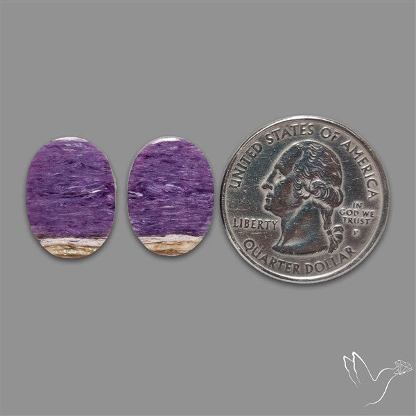 Charoite Pair