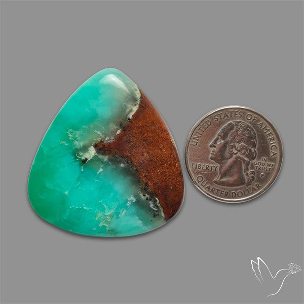 Australian Boulder Chrysoprase Cabochon