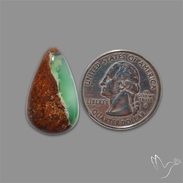 Australian Boulder Chrysoprase Cabochon