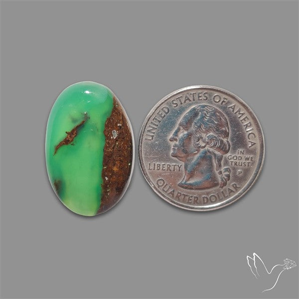 Australian Boulder Chrysoprase Cabochon