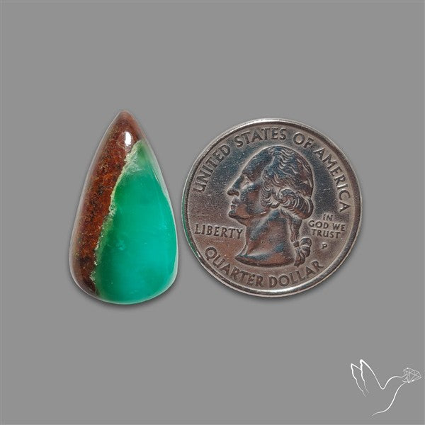 Australian Boulder Chrysoprase Cabochon