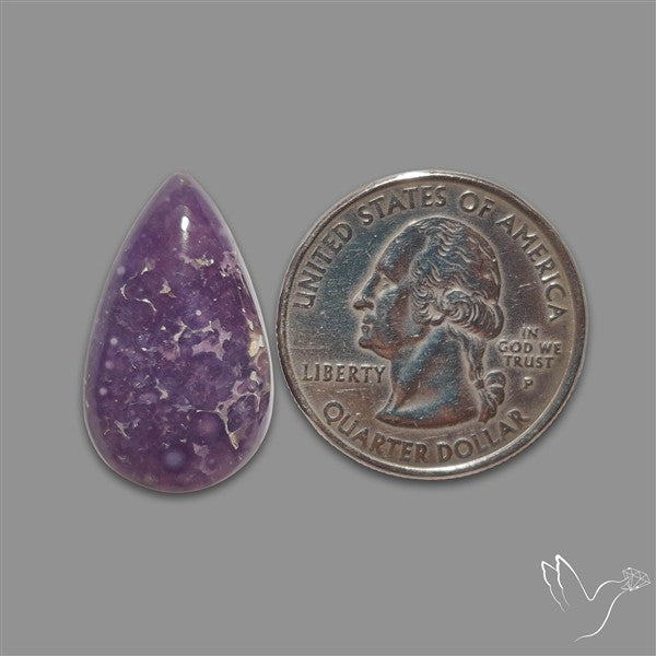 Grape Agate Cabochon