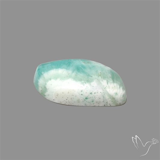 Blue Aragonite Cabochon