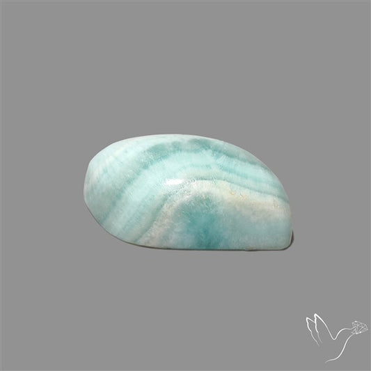 Blue Aragonite Cabochon