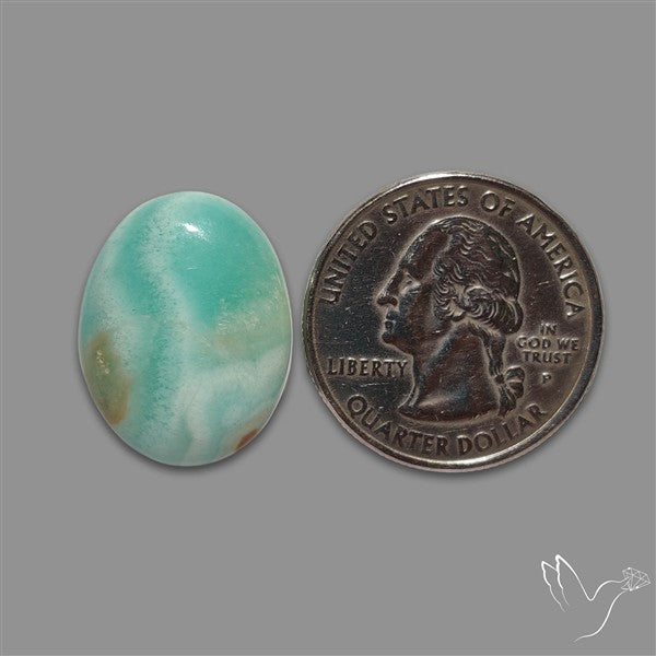 Blue Aragonite Cabochon
