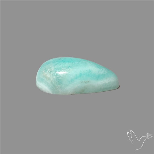 Blue Aragonite Cabochon
