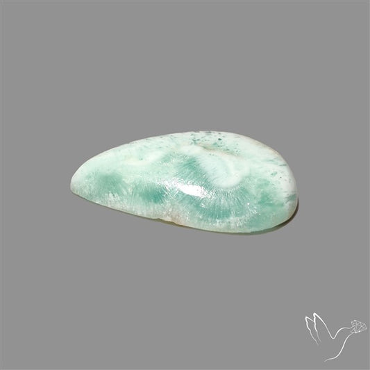 Blue Aragonite Cabochon