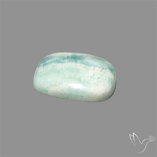 Blue Aragonite Cabochon