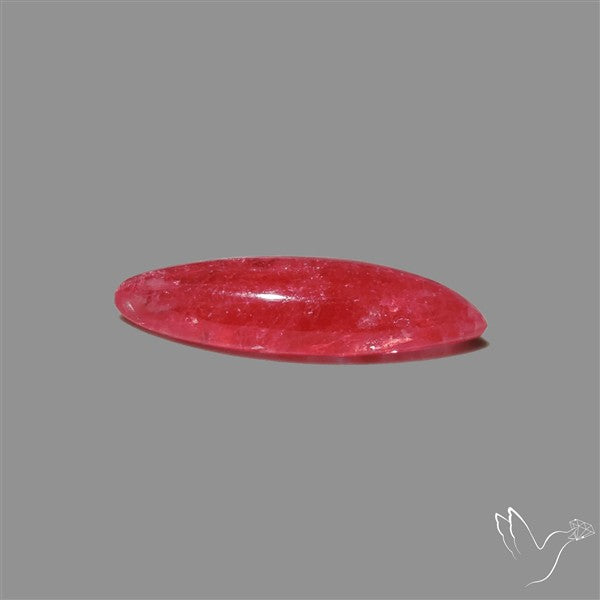 Rare Gemmy Rhodonite Cabochon