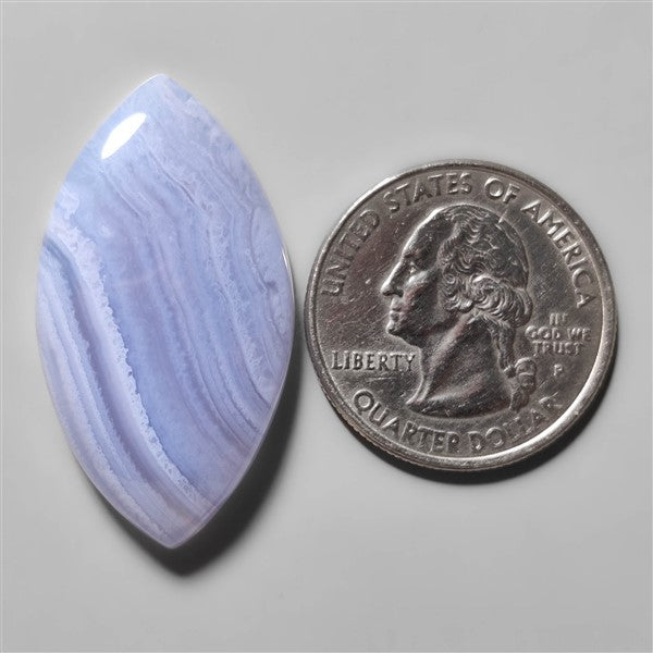 Blue Lace Agate Cabochon