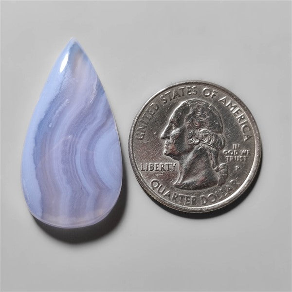 Blue Lace Agate Cabochon