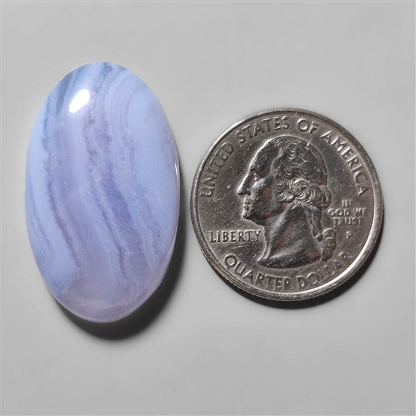 Blue Lace Agate Cabochon