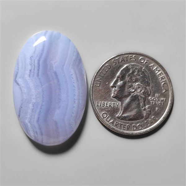 Blue Lace Agate Cabochon