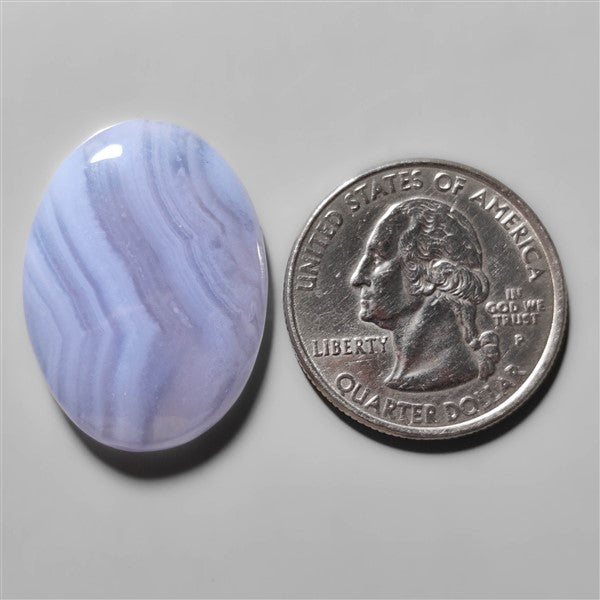 Blue Lace Agate Cabochon