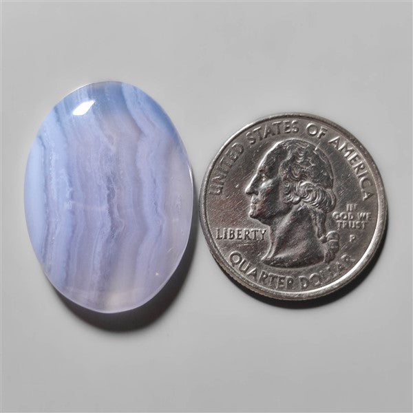 Blue Lace Agate Cabochon