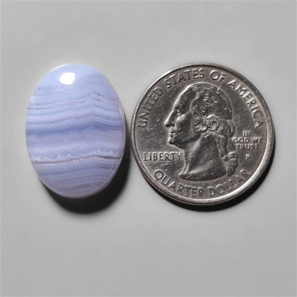 Blue Lace Agate Cabochon