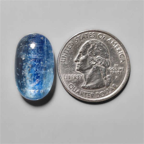 Paraiba Blue Kyanite Cabochon