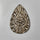 Goldsheen Obsidian Mughal Carving