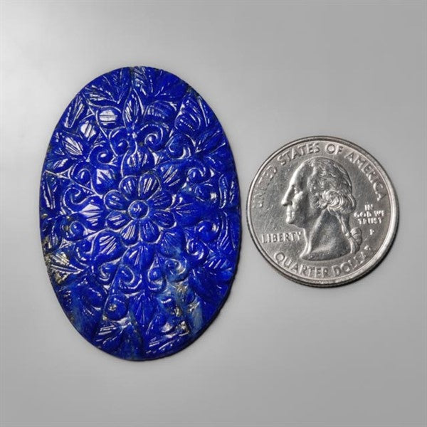Lapis Lazuli Mughal Carving