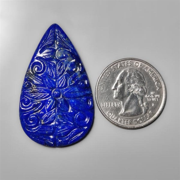 Lapis Lazuli Mughal Carving