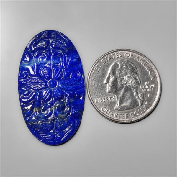Lapis Lazuli Mughal Carving