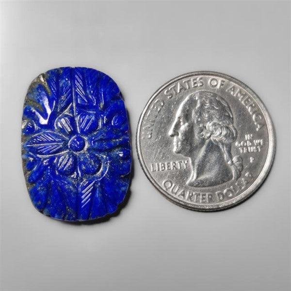 Lapis Lazuli Mughal Carving