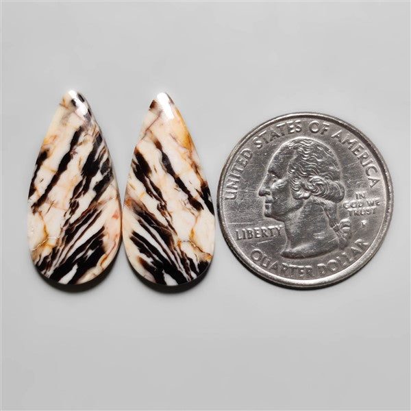 Peanutwood Jasper Pair