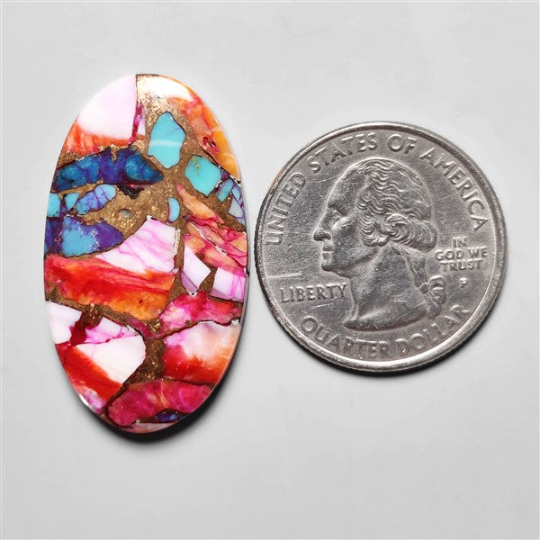 Spiny Oyster Mohave Turquoise