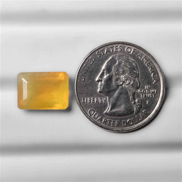 Mexican Fire Opal (unusual yellow)