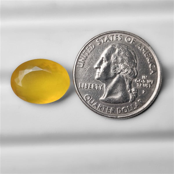 Mexican Fire Opal (unusual yellow)