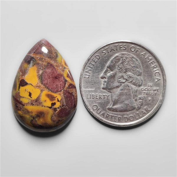 Fruit Jasper Cabochon