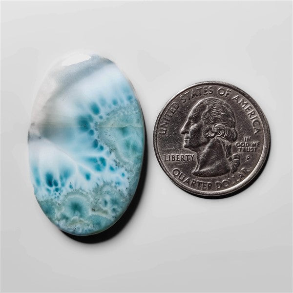 Larimar Cabochon High Grade