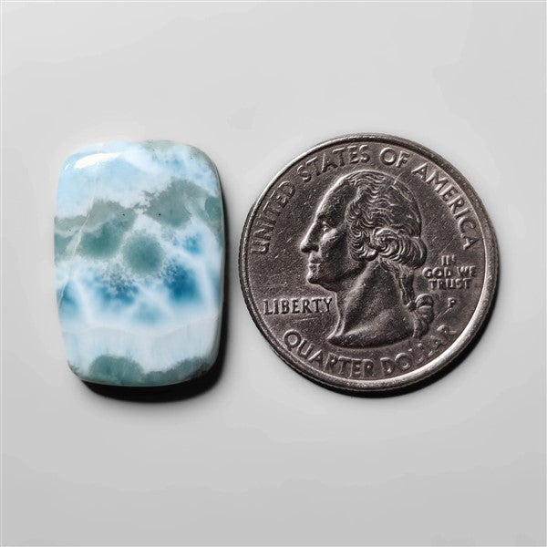 Larimar Cabochon High Grade